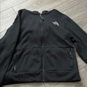 The North Face Charcoal Full-Zip Fleece